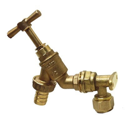 #ad High Quality Outdoor Brass Faucet For Conventional 1 2 Inch Hose Connections $30.27