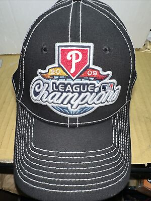 #ad Philadelphia Phillies 2009 League Champions New Era Fitted Hat One Size MLB $19.99