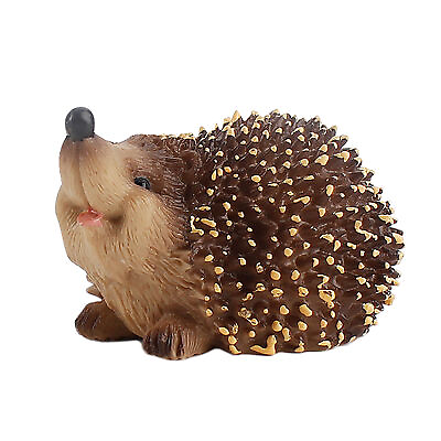 #ad Simulation Hedgehog Comfortable to Touch Home Decor Cute Hedgehog Doll Plastic $7.65