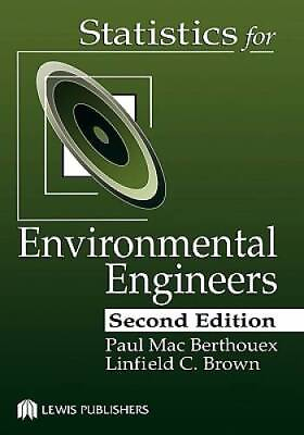 #ad Statistics for Environmental Engineers Second Edition Hardcover GOOD $6.32