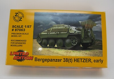 #ad #87063 Kit Bergepanzer 38 t HETZER early Zamp;Z Exclusive Modell bausatz – 1:87 HO $25.99