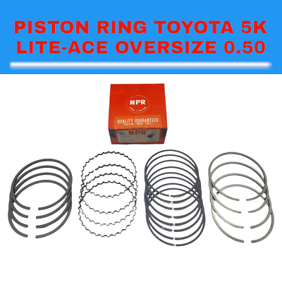 #ad NPR Piston Ring Toyota 5K Lite ace Oversize OS 0.50 NOS $78.00