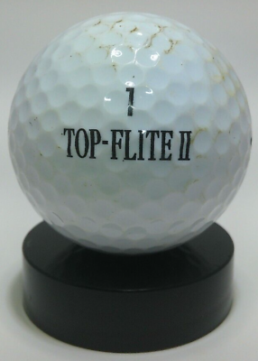 #ad 1 VINTAGE SPALDING Top Flite2 #1 RARE COLLECTABLE Golf Ball $7.00