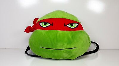 #ad Nickelodeon TMNT NInja Turtle Raphael Plush Backpack $9.99