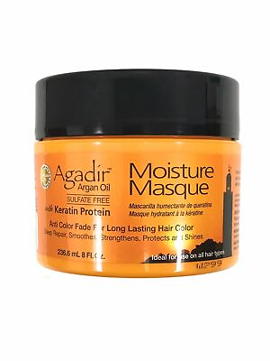 #ad Agadir Argan Oil with Keratin Protein Sulfate Free Moisture Masque 8 oz $9.99