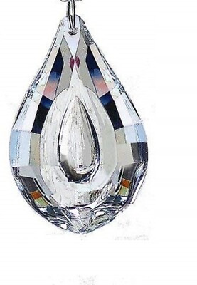 #ad 12PC Double Pear Crystal Suncatcher Lamp Part Pendant Window Chandelier Decor $49.95