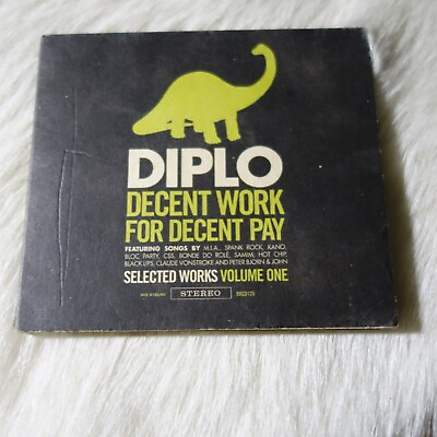 DIPLO Decent Work For Decent Pay 2009 Bounce Music CD Electro Music CD Hot Chip AU $33.33