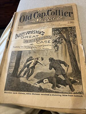 #ad Old Cap. Collier Library # 613 Larry Murtagh’s Great Case Munro’s Publ. 1895 $125.00