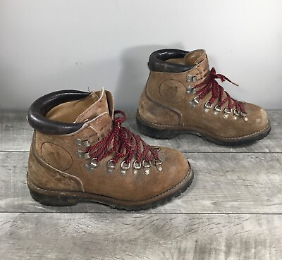 #ad Vasque Mens 20403 Vintage Backpacking Hiking Hiker Trail Suede Boots Size 7 D $149.97