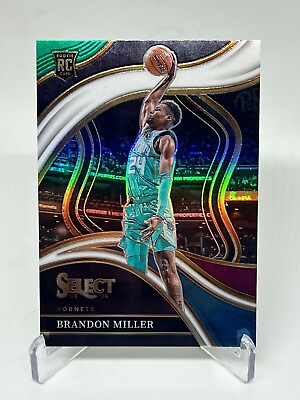 #ad 2023 2024 Select Rookie Brandon Miller Courtside Tri Color SP Charlotte Hornets $87.96