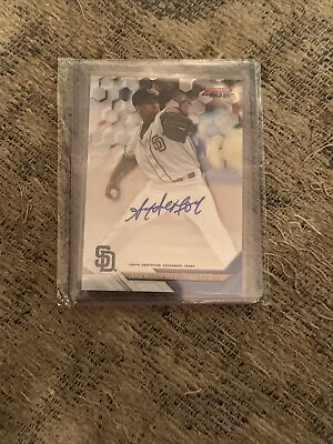 #ad 2016 Bowman#x27;s Best Best of 2016 Autographs Refractor #B16 AE Anderson Espinoza $4.00
