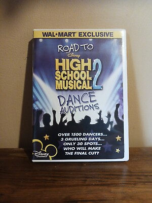 #ad Disney#x27;s Road to High School Musical 2 Dance Auditions DVD Walmart $14.99