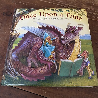 #ad Once Upon A Time Treasury of Fairy Tales HC Children#x27;s Book Pi Kids Padded Cover $8.46