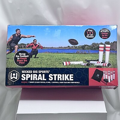 #ad #ad Outdoor Games Football Bowling Game Wicked Big Sports Spiral Strike Summer Fun $19.95