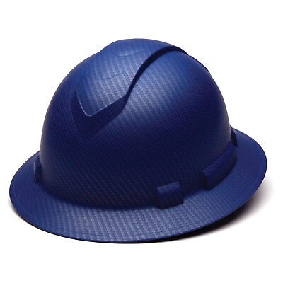 #ad BLUE RIDGELINE FULL BRIM PROTECTIVE CONSTRUCTION SAFETY HARD HAT 4 POINT RATCHET $29.99