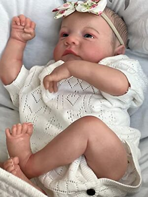 #ad Lifelike Reborn Baby Dolls Girls Eyes Open Realistic Newborn Baby Doll That L... $46.19