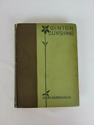 #ad Vintage Copy Of Winter Sunshine By John Burroighs 1987 $14.92