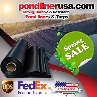 #ad 30x45 Pond liner Factory direct durableAny size Free Shipping Spring sale $765.69