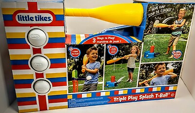 #ad Little Tikes 3 in 1 Triple Splash T Ball Set with 3 Balls $24.00