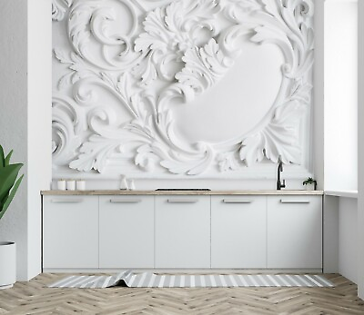 #ad 3D Stone Carving ZHU5381 Wallpaper Wall Mural Removable Self adhesive Zoe $19.99