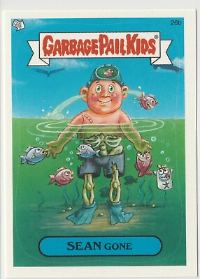 #ad Garbage Pail Kids GPK Sean Gone piranha $6.99