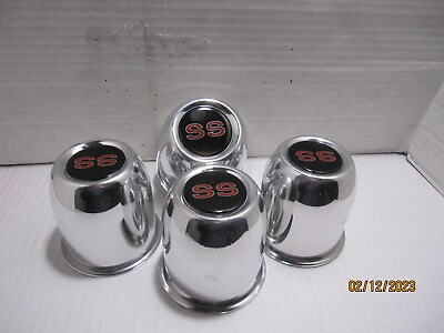 #ad 4 WELD RACING CENTER ALUMINUM CAPS 5 LUG WHEELS PRO STAR 3.17quot; W RED SS $59.95