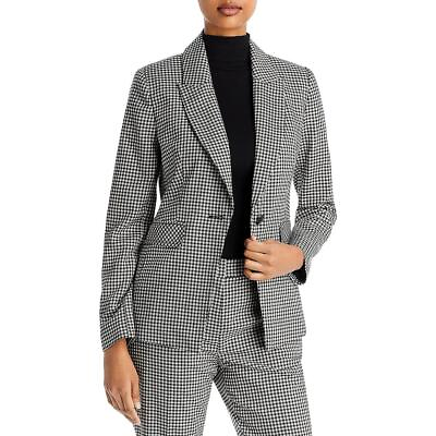 #ad T Tahari Womens Glitter Trendy One Button Blazer Jacket BHFO 4117 $27.99