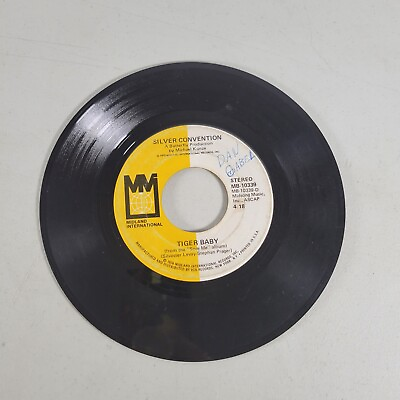 #ad Silvester Levay Stephen Prager 45 Record Vinyl Tiger Baby Fly Robin Fly $7.67