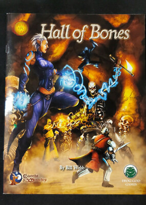 #ad Hall Of Bones 2013 Free RPG Day Exclusive Module By Bill Webb $7.00