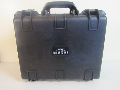 #ad Pure Outdoor Case with Customizable Foam New Approximately 18.5 x 14.5 x 8 $85.00