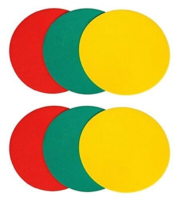 #ad #ad Multicolor Plastic Poly Agility Spot Marker Pack of 6 $38.54