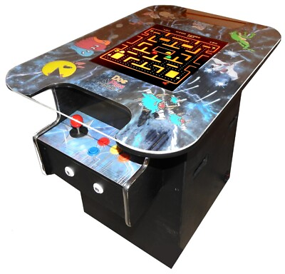 #ad Cocktail 60 Classic Retro Games Sit Down Arcade Machine Full Size 2 Player $900.00