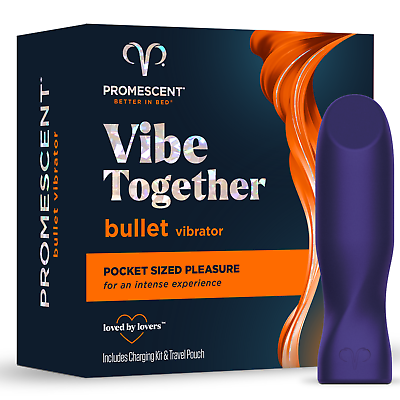 #ad Promescent Personal Womens Mini Powerful Bullet Discreet 10 Speed Vibrating Toy $72.99