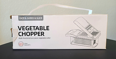 #ad Multifunctional Vegetable Chopper Shredder Dicer amp; Slicer $21.50