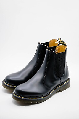 #ad #ad Dr. Martens 2976 Chelsea Boot Airwair Doc Bouncing Soles Black Smooth Size 10 $68.88