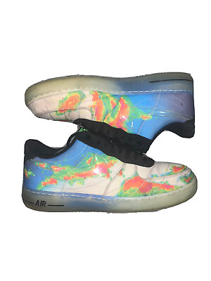 #ad Nike Air Force 1 AF1 Weatherman Comfort Premium 599457 100 Size 13 M ShoeSneaker C $186.99
