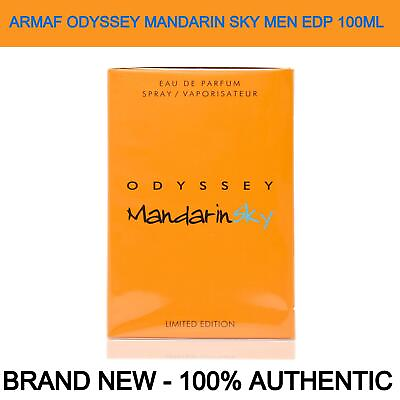 #ad Armaf Odyssey Mandarin Sky Eau de Parfum for Men Spray 3.4oz 100ml BRAND NEW $33.59