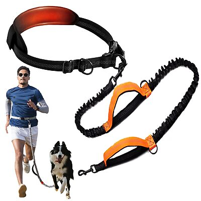 #ad Hands Free Dog Leash Waist Leash for Dog Walking Bungee Leash Dog Running Bel... $29.12