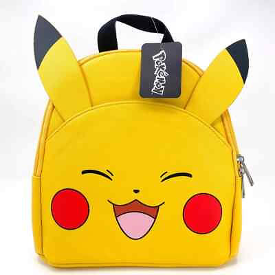 #ad Pokemon Pikachu Mini Backpack Bioworld Official NEW FREE US SHIPPING $25.50