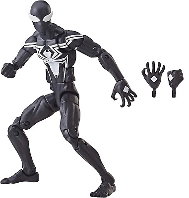 #ad Marvel Legends Spider Man Symbiote Spider Man No Kingpin BAF Loose Complete $23.97