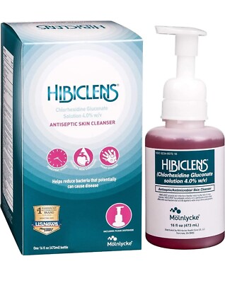 #ad Hibiclens – Antimicrobial and Antiseptic Soap and Skin Cleanser 16 oz Pump*Read $19.50