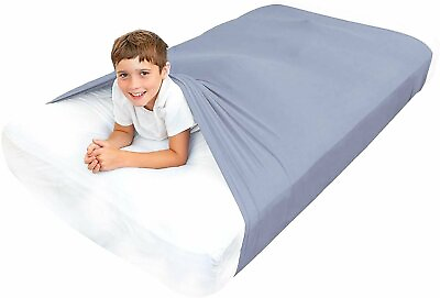 #ad #ad Special Supplies Sensory Bed Sheet for Kids Gray $39.99