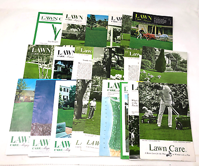 #ad Lot of 26 Vintage Lawn Care Magazine 1960s 1970s Northwest Edition $125.00