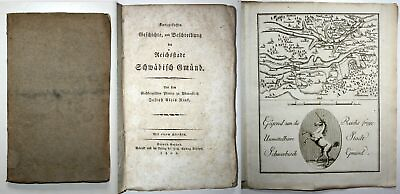 #ad 1802 Rink History The Nuremberg Schwäbisch Gmünd Chronik City $183.66