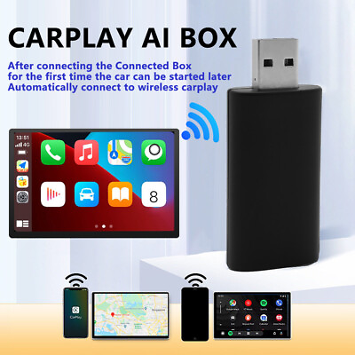 #ad Wireless CarPlay Adapter For iPhone Apple Wireless Carplay DonglePlug Play 5GHz EUR 37.76