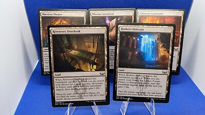 #ad MTG Streets of New Capenna Tri Fetch Lands set $4.50