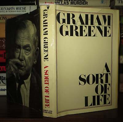 #ad Greene Graham A SORT OF LIFE 1st Edition 1st Printing $51.03