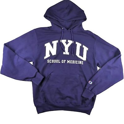 Champion NYU School of Medicine Women#x27;s Pullover Hoodie Sweatshirt Size Small $45.00