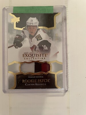 #ad Clayton Keller Exquisite Collection Rookie Patch “nice Multicoloured Patch ” 99 C $40.00
