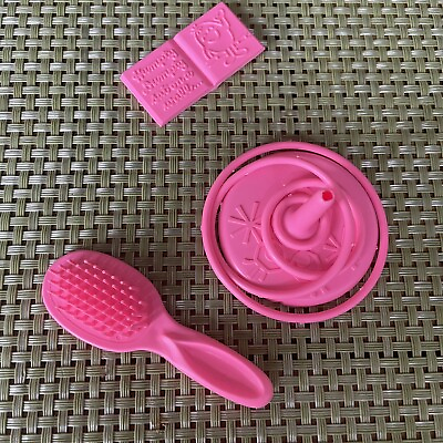 #ad Vintage 1970#x27;s Mattel TIMEY TELL Accessories Ring Toss Storybook Hair Brush $9.99